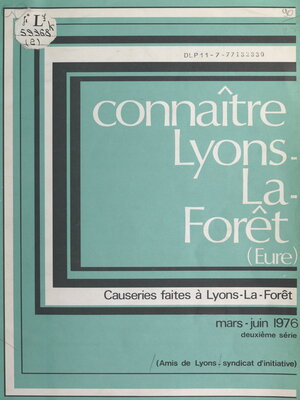 cover image of Connaître Lyons-La-Forêt (Eure)